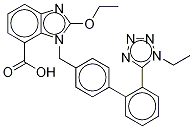 1H-1-Ethyl-d5 Candesartan 结构式