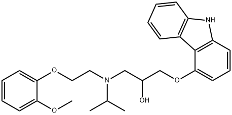 N-Isopropyl Carvedilol Structure
