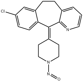 N-Nitroso Desloratadine Struktur