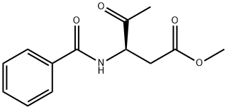 (3R)-3-(Benzoylamino)-4-oxo-pentanoic Acid Methyl Ester 结构式