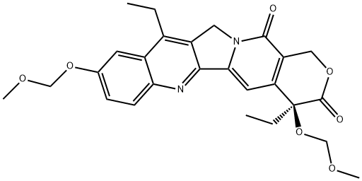10,20-Di-O-methoxymethyl SN-38 Structure