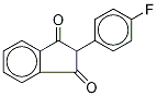 Fluindione-d4 Struktur