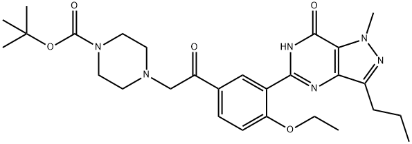 N-Boc-N-desethyl Acetildenafil