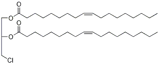 氯代-消旋-1,2-十八烷酰(2-羟乙基)三甲基氢氧化铵-3-氯-1,2-丙二醇, 1246833-00-0, 结构式