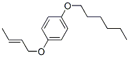 1-(2-BUTENYLOXY)-4-HEXYLOXYBENZENE Structure