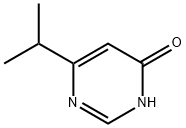 6-イソプロピル-4-ピリミジノール 化学構造式