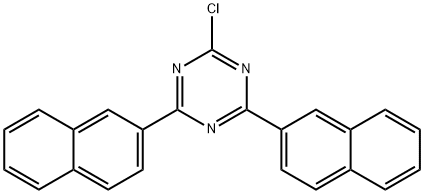 2-chloro-4,6-di(naphthalen-2-yl)-1,3,5-triazine