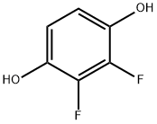 2,3-DIFLUORO-HYDROQUINONE Struktur