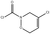 2H-1,2-Oxazine-2-carbonyl chloride, 4-chloro-3,6-dihydro- (9CI)|