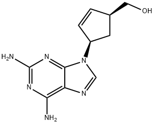 (-)-2,6-ジアミノ-9-[(1R)-4β-(ヒドロキシメチル)-2-シクロペンテン-1β-イル]-6,9-ジヒドロ-1H-プリン price.