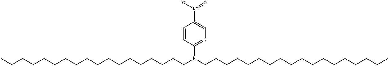2-N,N-bis(octadecyl)amino-5-nitropyridine Structure