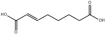 2-Octenedioic Acid 结构式