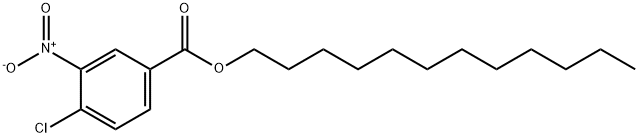 Dodecyl 4-chloro-3-nitrobenzoate Struktur