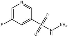 5-fluoropyridine-3-sulfonohydrazide Structure