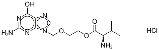 D-发昔洛韦盐酸盐 结构式