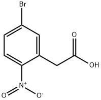 5-甲基-2-硝基苯乙酸 结构式