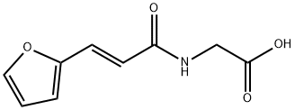 反-N-(2-亚糠基乙酰)甘氨酸,124882-74-2,结构式