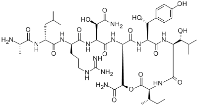 hypeptin, 124883-38-1, 结构式
