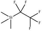 トリメチル(ペンタフルオロエチル)シラン 化学構造式