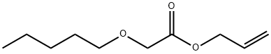 ALLYL AMYL GLYCOLATE Structure