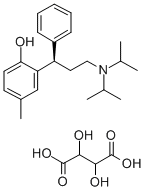 Tolterodine tartrate Struktur