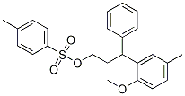 3-(2-甲氧基-5-甲基苯基)-3-苯基丙基对甲苯磺酸酯, 124937-85-5, 结构式