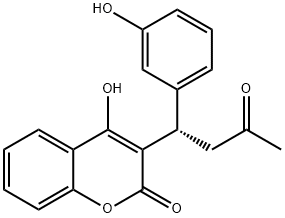 3'-hydroxywarfarin Struktur