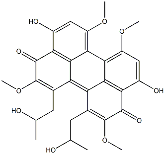 カルホスチンD 化学構造式