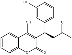 (R)-3'-Hydroxy Warfarin Struktur