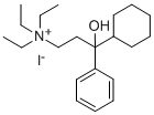 tridihexethyl iodide  Struktur