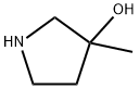 3-羟基-3-甲基吡咯盐酸盐,125032-87-3,结构式