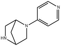 2,5-Diazabicyclo[2.2.1]heptane,2-(4-pyridinyl)-(9CI) 化学構造式