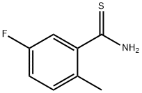 5-FLUORO-2-METHYL-THIOBENZAMIDE Structure