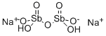 Sodium pyroantimonate  Struktur