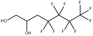 4,4,5,5,6,6,7,7,7-NONAFLUOROHEPTANE-1,2-DIOL 化学構造式