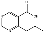 4-propyl-5-pyrimidinecarboxylic acid(SALTDATA: FREE) Structure