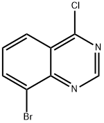 8-bromo-4-chloroquinazoline Struktur