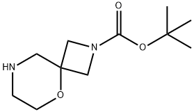 2-BOC-5-噁-2,8-二氮杂螺[3.5]壬烷, 1251011-05-8, 结构式
