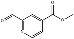 2-甲酰基-4-甲氧羰基吡啶,125104-34-9,结构式