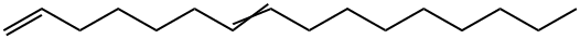 1,7-HEXADECADIENE Structure