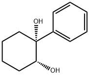 (R,R)-(-)-1-PHENYLCYCLOHEXANE-CIS-1,2-DIOL Structure