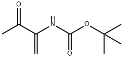 Carbamic acid, (1-methylene-2-oxopropyl)-, 1,1-dimethylethyl ester (9CI) 化学構造式