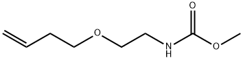 Carbamic  acid,  [2-(3-butenyloxy)ethyl]-,  methyl  ester  (9CI) 化学構造式