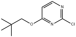 2-chloro-4-neopentyloxypyrimidine Structure
