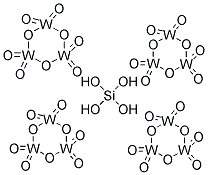 钨硅酸* 结构式