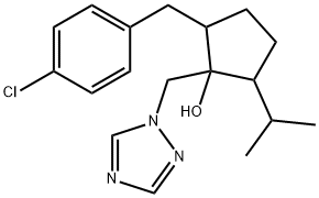 イプコナゾール 化学構造式