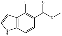 1H-Indole-5-carboxylic acid, 4-fluoro-, Methyl ester