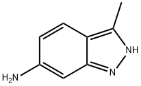 3-甲基-2H-吲唑-6-胺, 1252927-42-6, 结构式