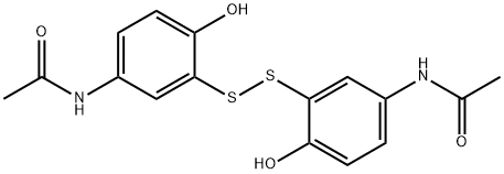 3’-Mercaptoacetaminophen Disulfide Struktur