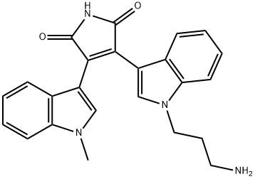RO-31-7549, MONOHYDRATE CALBIOCHEM, 125313-65-7, 结构式